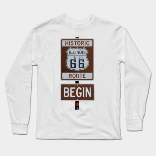 Route 66 Begin Long Sleeve T-Shirt